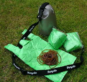 Poopsta, strap with 150 bags and bands